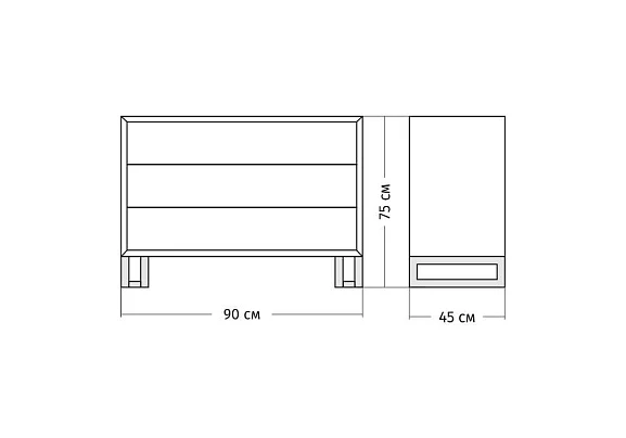 Комод Piano (Loft)